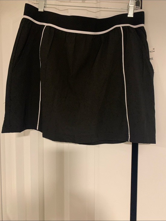 90 Degree By Reflex Dresses & Skirts - 90 Degree By Reflex Black Mini Skirt with White Piping